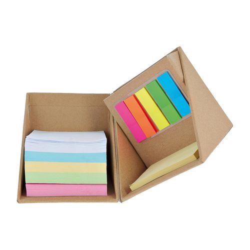 BLOC CUBE 500 FEUILLES COULEUR