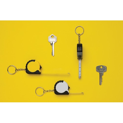MeasureMate RCS reycled ABS 1 meter tape keychain