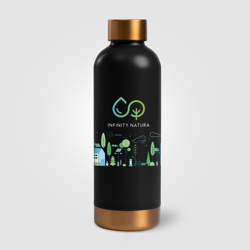 Astrid - 530 ml Bottiglia in acciaio inossidabile a doppia parete