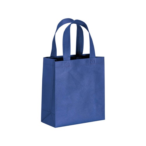 80 g/m2 non-woven fabric mini shopping bag with gusset and short handles 80 g/m2 non-woven fabric mini shopping bag with gusset and short handles