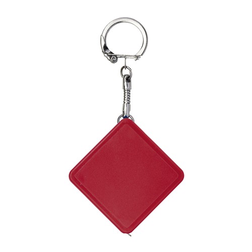 Key ring with retractable flexible tape measure, 1 m Key ring with retractable flexible tape measure, 1 m