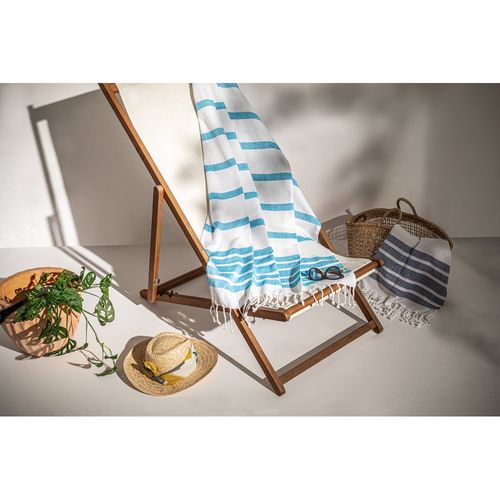 SARDENHA. Serviette de plage en coton (70% recyclé) et polyester (30% recyclé) (180 g/m²) SARDENHA. Serviette de plage en coton (70% recyclé) et polyester (30% recyclé) (180 g/m²)