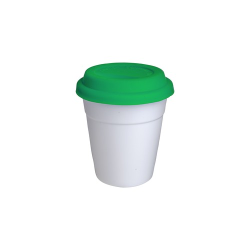 Reusable PP cup with silicone cap Reusable PP cup with silicone cap