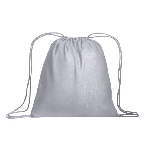 95 g/m2 cotton backpack with drawstring closure
