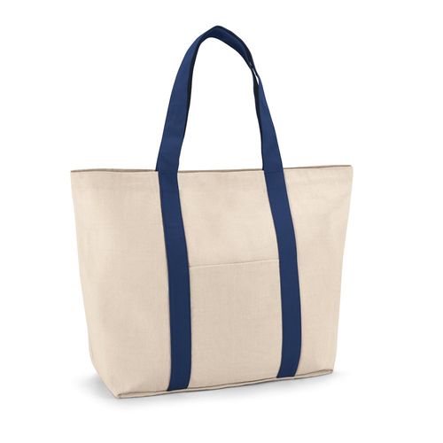 VILLE. 100% katoenen canvas tas met voor- en binnenzak (280 g/m²)