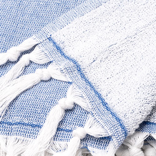 Cotton terry pareo towel with decorative knotted Otília Cotton terry pareo towel with decorative knotted Otília