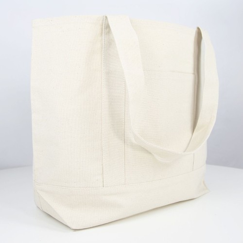 Cabas coton OXFORD recyclé - Ecru