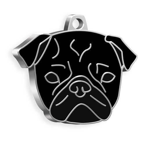 DOG TAG CARLINO BLACK