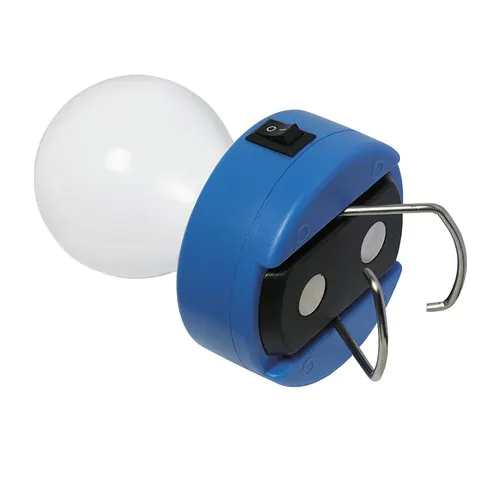 * LAMPADA AD UN LED IN PLASTICA E METALLO