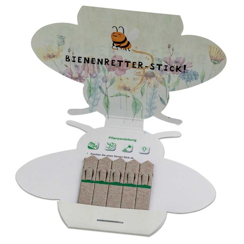 Bâtonnets de graines - abeille - Mélange d'herbes aromatiques