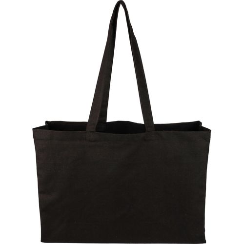 Bolsa con asas de algodón Oeko-Tex® Hugh Bolsa con asas de algodón Oeko-Tex® Hugh