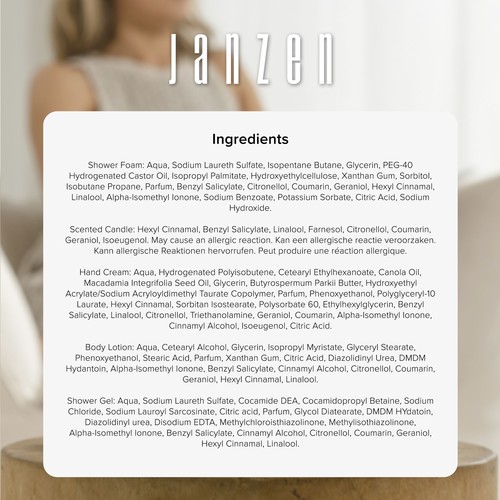 JANZEN Gift Set M Skin 90 JANZEN Gift Set M Skin 90