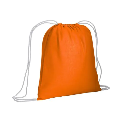 Backpack made of 120 g/m2 cotton, with choke closure. It is OEKO-TEX® certified. Backpack made of 120 g/m2 cotton, with choke closure. It is OEKO-TEX® certified.