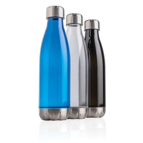 Auslaufsichere Trinkflasche mit Stainless-Steel-Deckel Auslaufsichere Trinkflasche mit Stainless-Steel-Deckel