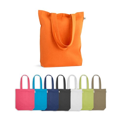 MERIDA. Cotton (50%), recycled cotton (30%) and polyester (20% rPET) bag (220 g/ m²) MERIDA. Cotton (50%), recycled cotton (30%) and polyester (20% rPET) bag (220 g/ m²)