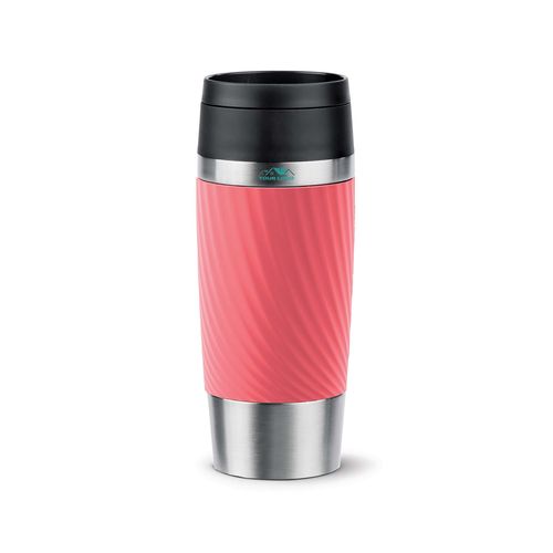 Tefal Travel Mug Classic Twist 0.36L Coral Tefal Travel Mug Classic Twist 0.36L Coral