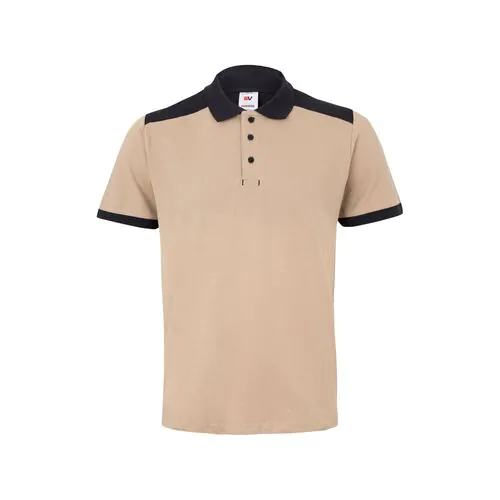VL VELES. Polo piqué bicolore stretch (200g/m²), manches courtes, en polyester (96%) et élasthanne (4%) VL VELES. Polo piqué bicolore stretch (200g/m²), manches courtes, en polyester (96%) et élasthanne (4%)