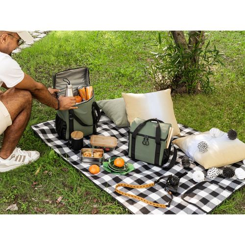 ROMA L. Zaino termico imbottito in poliestere riciclato 600D ripstop 16 L ROMA L. Zaino termico imbottito in poliestere riciclato 600D ripstop 16 L