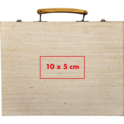 Grote houten tekenset Maxi