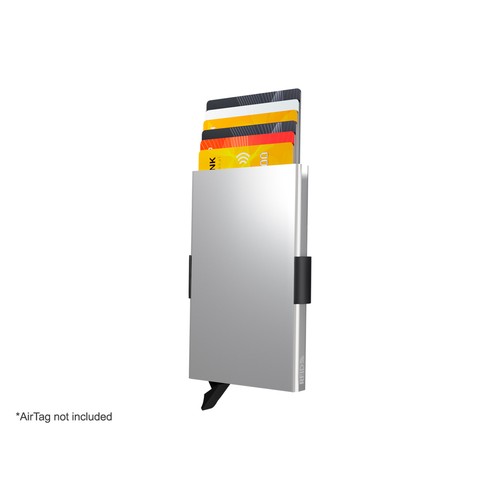 Custodia per carta di credito RFID con supporto per AirTag