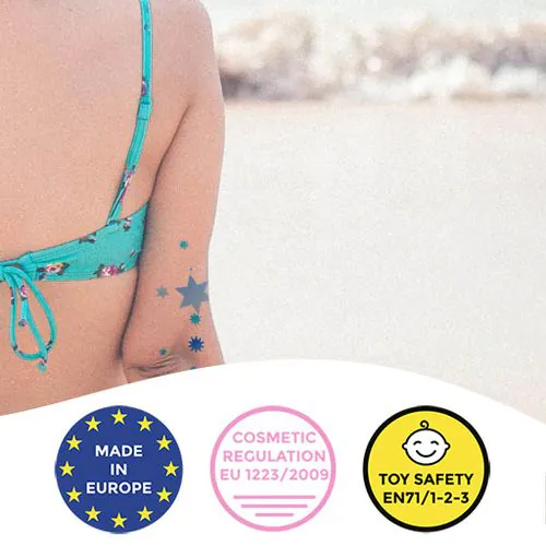 Custom temporary Tattoos - Sticker tattoos for Kids