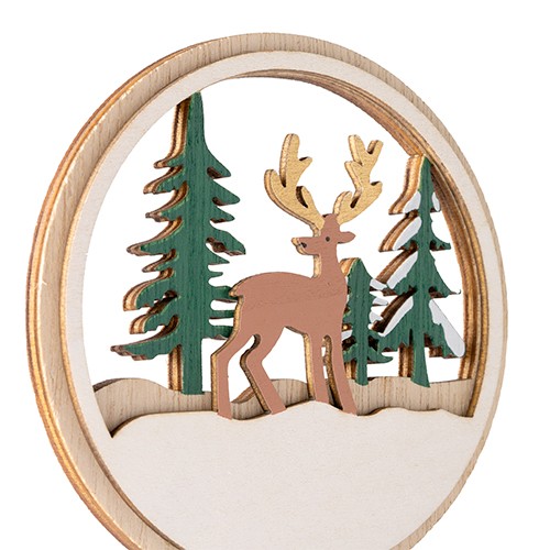 Christmas decoration Zinnia