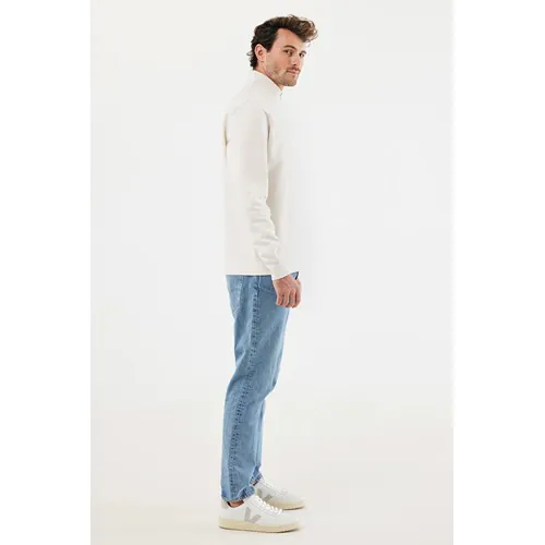 IQONIQ Elgon recycled cotton quarter zip sweater IQONIQ Elgon recycled cotton quarter zip sweater