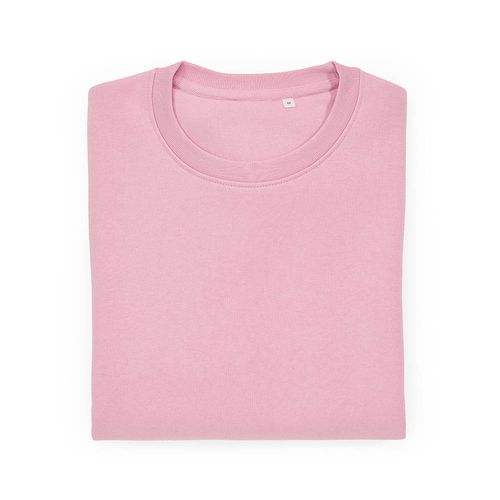 Sweat unisexe Waikiki à col rond. Coton bio et rPET. 300g/m²