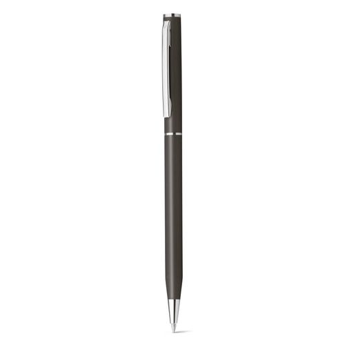 LESLEY METALLIC. Stylo à bille en aluminium avec clip et mécanisme twist