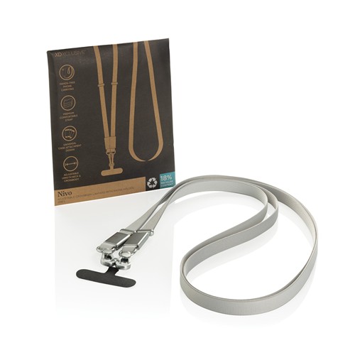 Lanière en PET recyclé RCS Nivo Lanière en PET recyclé RCS Nivo