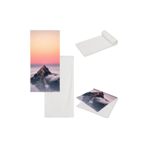 Serviette double face sublimation 70 x 140 cm 400 g/m² Serviette double face sublimation 70 x 140 cm 400 g/m²