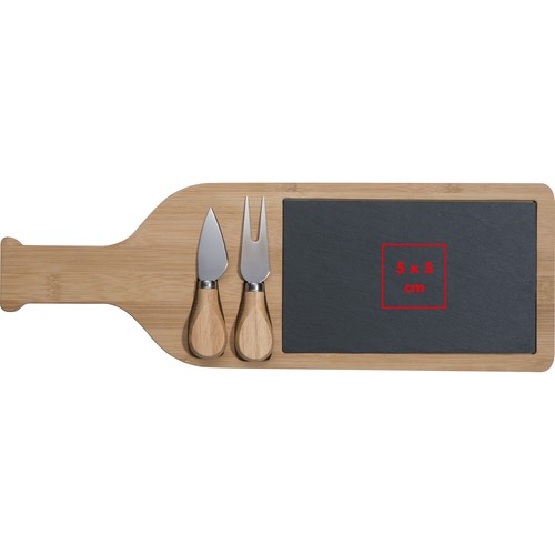 Cheese board with slate plate Calais