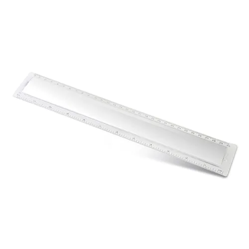 TRANSPARENT PLASTIC RULER