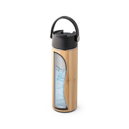 LAVER. Botella termo aislada al vacío de 440 mL