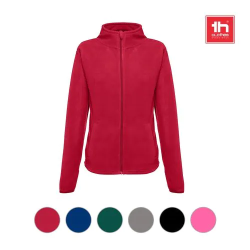 THC HELSINKI WOMEN. Giacca in pile sfiancata in poliestere da donna THC HELSINKI WOMEN. Giacca in pile sfiancata in poliestere da donna