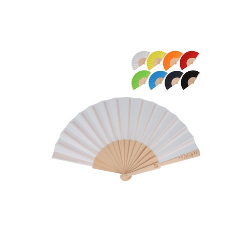 Hand fan wood & R-PET Hand fan wood & R-PET