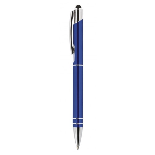 BALL PEN ALUMINIUM DARK BLUE, TOUCH