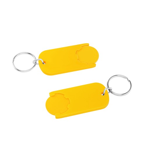 Chiphouder met winkelwagenmuntje 1€ "Alpha" Chiphouder met winkelwagenmuntje 1€ "Alpha"