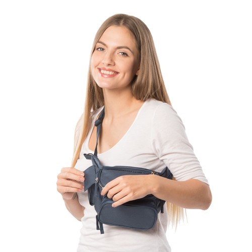 600D POLYESTER MULTI-POCKET WAIST-BAG 600D POLYESTER MULTI-POCKET WAIST-BAG