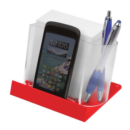 Support pour Smartphone et tablette avec collecteur de fiches