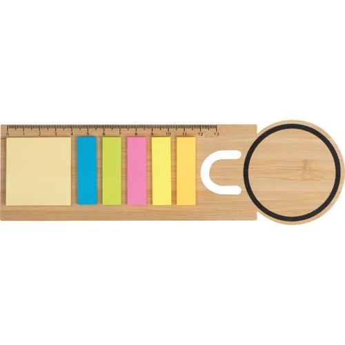 Bookmark with sticky notes Bookmark with sticky notes