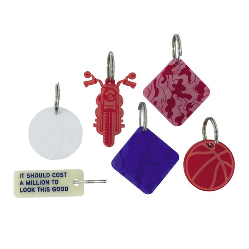 3MM ACRYLIC KEYCHAIN ??WITH CUSTOMIZABLE LASER ENGRAVING