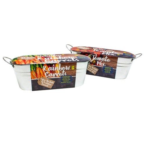 Kit de culture – Bassine en zinc (personnalisé)