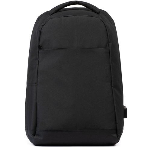 300D POLYESTER ANTI-THEFT RUCKSACK WITH USB CHARGE PORT