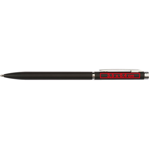Elégant stylo bille twist slim chromé