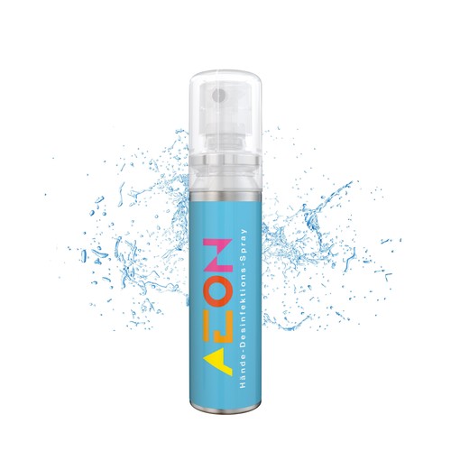 Disinfectant for Hands, 20 ml Spray, Body Label