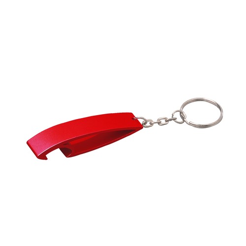Aluminium key ring with bottle opener Aluminium key ring with bottle opener