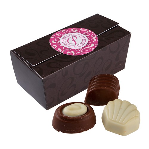 Standaard ballotin met 10 Belgische bonbons