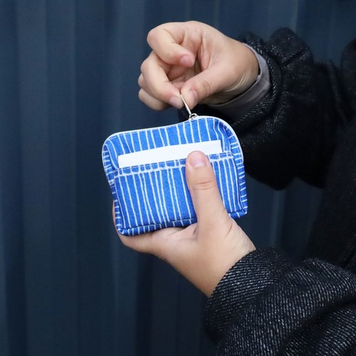 BASIC COTTON PURSE FOR CARD/CUSTOMIZABLE COIN PURSE