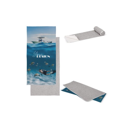 Asciugamano ad asciugatura rapida R-PET 70 x 140 cm sublimazione Asciugamano ad asciugatura rapida R-PET 70 x 140 cm sublimazione